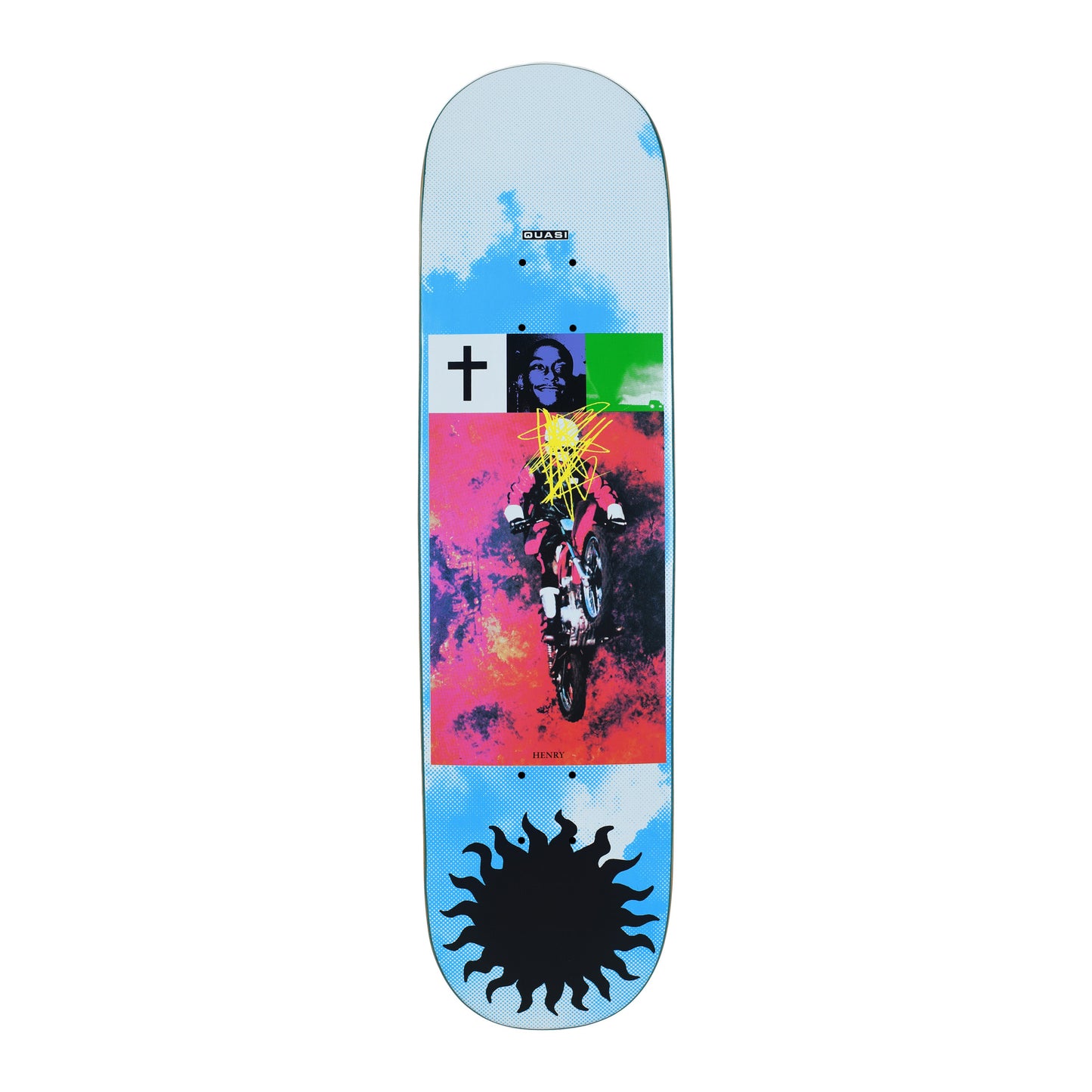Quasi - Black Henry Skateboard Deck 8.25''