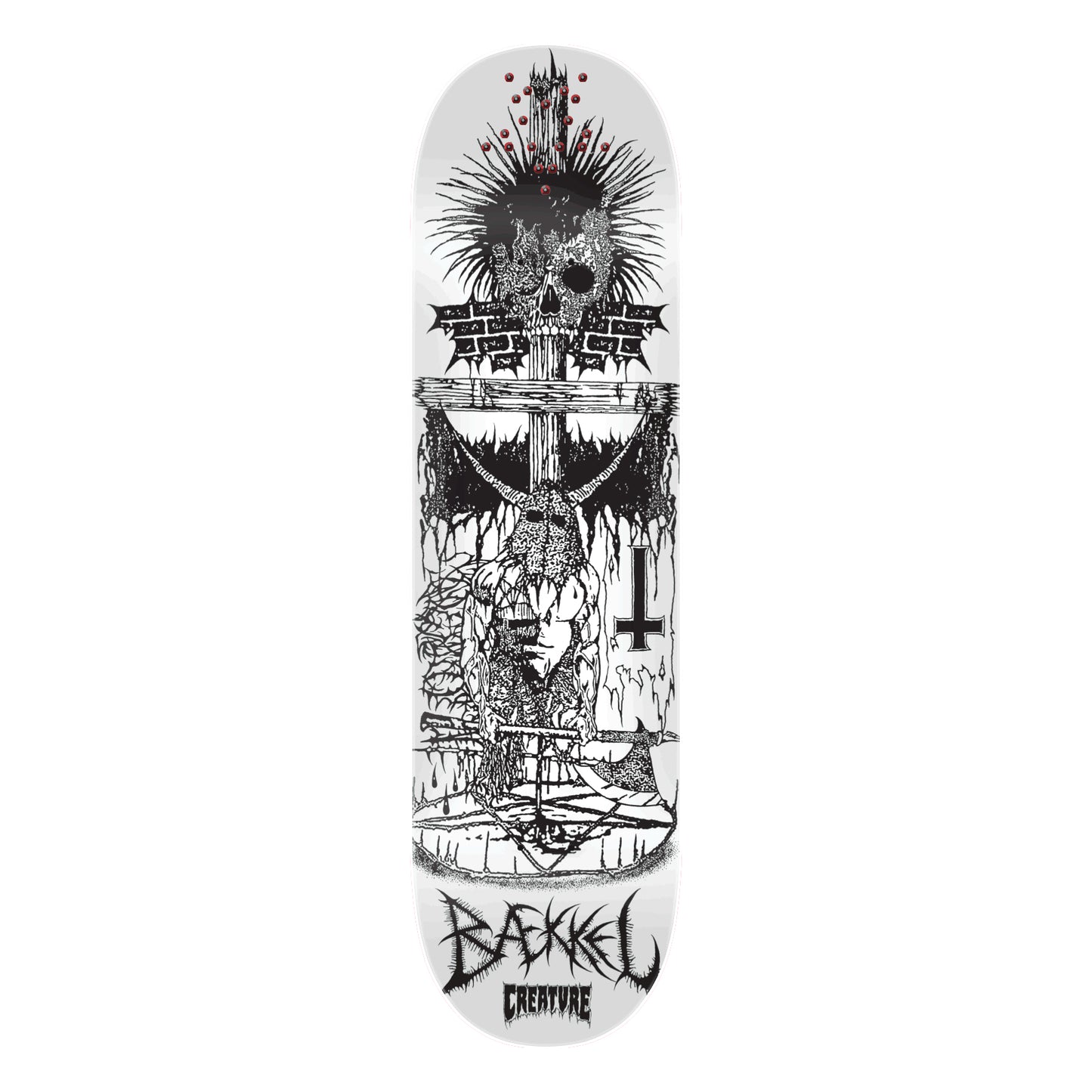 Creature - BLK MTL Baekkel Deck 8.6''