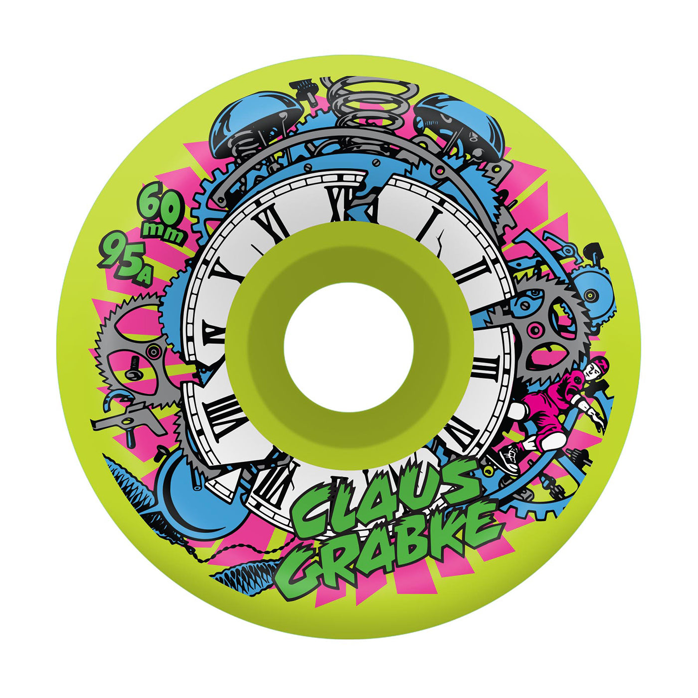 Santa Cruz - Slime Balls Claus Grabke Reissue Vomits Green 60mm 95a