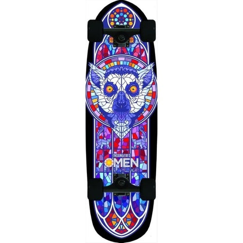 Omen - Endangered Lemur Complete Cruiser 33'' x 8.9''