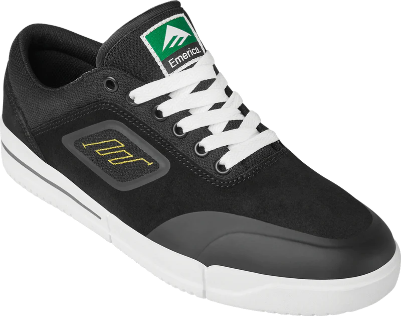 Emerica - Phocus G6 Skate Shoes Black/White/Gold