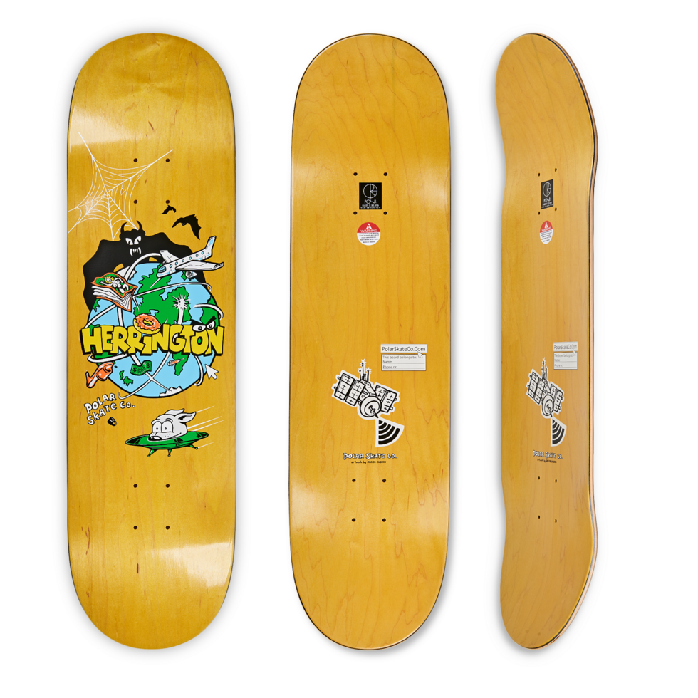Polar - Planet Herrington Deck 8.625'' Assorted Stains