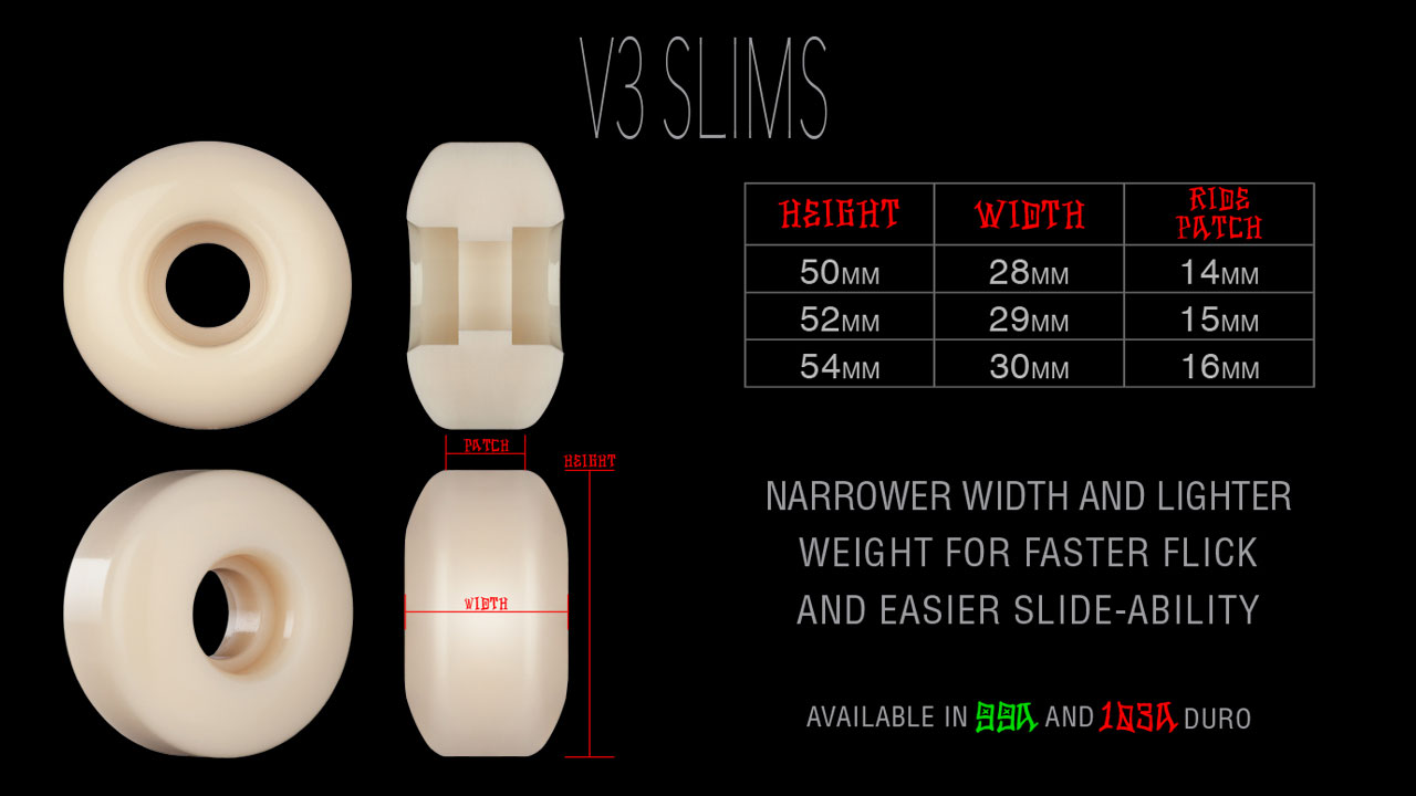 Bones - STF Wheels Salmon Dinner 54mm V3 Slims 99A