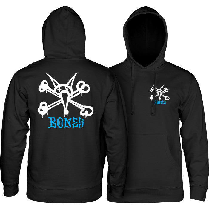 Powell Peralta - Rat Bones Mid Weight Hoody Black