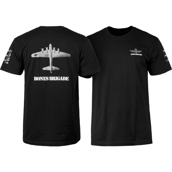 Powell Peralta - Bones Brigade Bomber T-Shirt Black