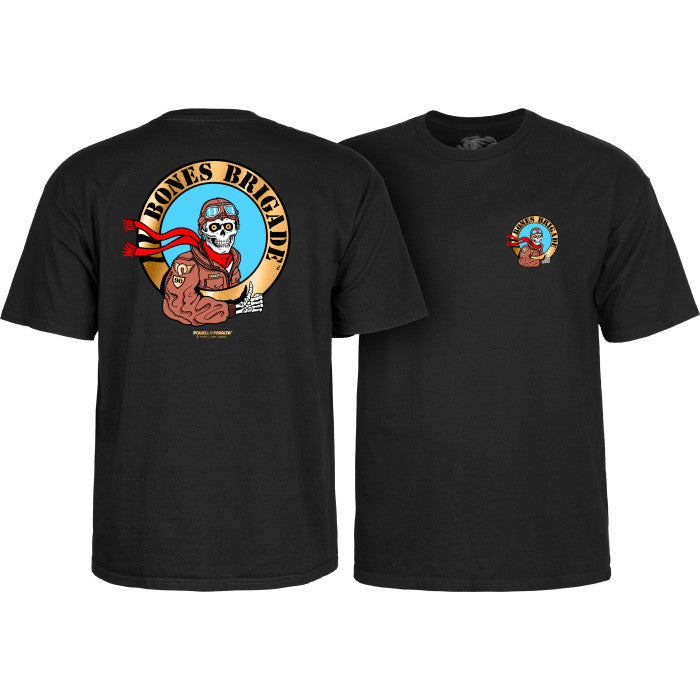 Powell Peralta - Bones Brigade Pilot T-Shirt Black