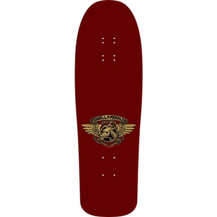 Powell Peralta - Steve Caballero Mask Reissue Deck Burgundy/Gold Foil