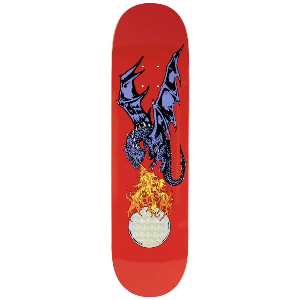 Welcome - Firebreather On Popsicle Deck 8.25''Red/Prism Foil
