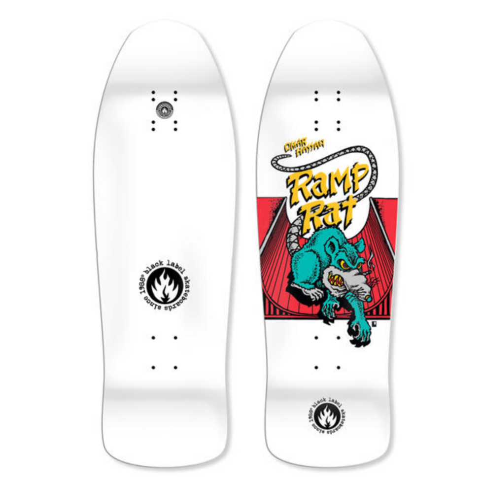 Black Label - Omar Hassan Ramp Rat Deck 10.0"