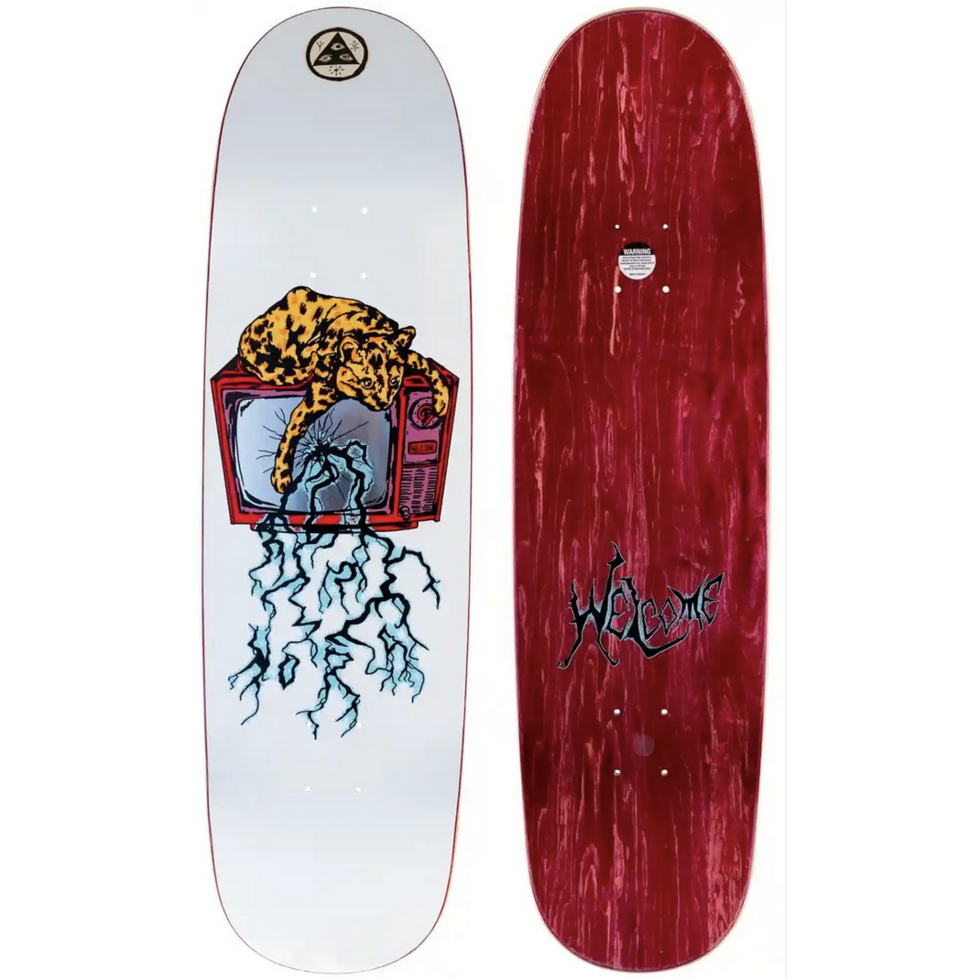 Welcome - Static On Sphynx Deck 8.8'' White