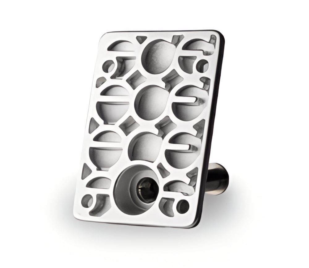 Ace - AF1 Inverted Hollowed Raw/Polished Baseplates (incl. bushings/washers)