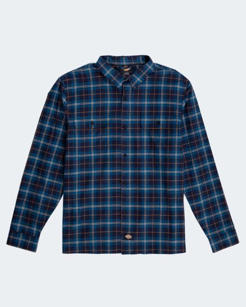 Dickies - Houston Plaid Flannel L/S Shirt Navy
