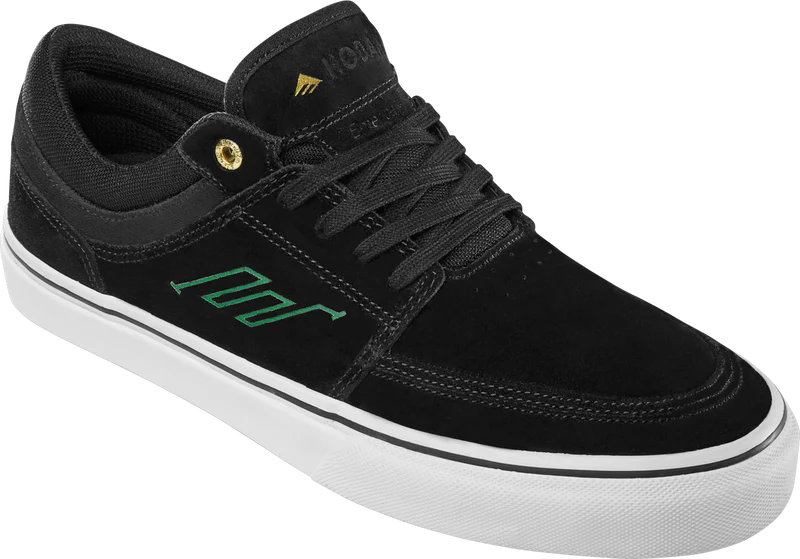 Emerica - Hoban Skate Shoes Black/White/Gold