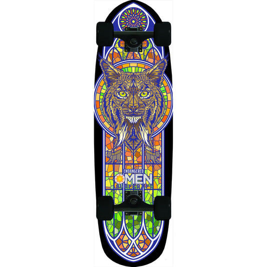Omen - Endangered Lynx Complete Cruiser 33'' x 8.9''
