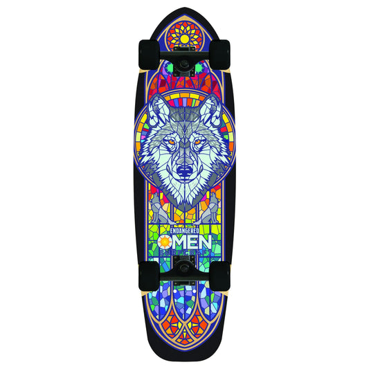 Omen - Endangered Wolf Complete Cruiser 29'' x 8.5''