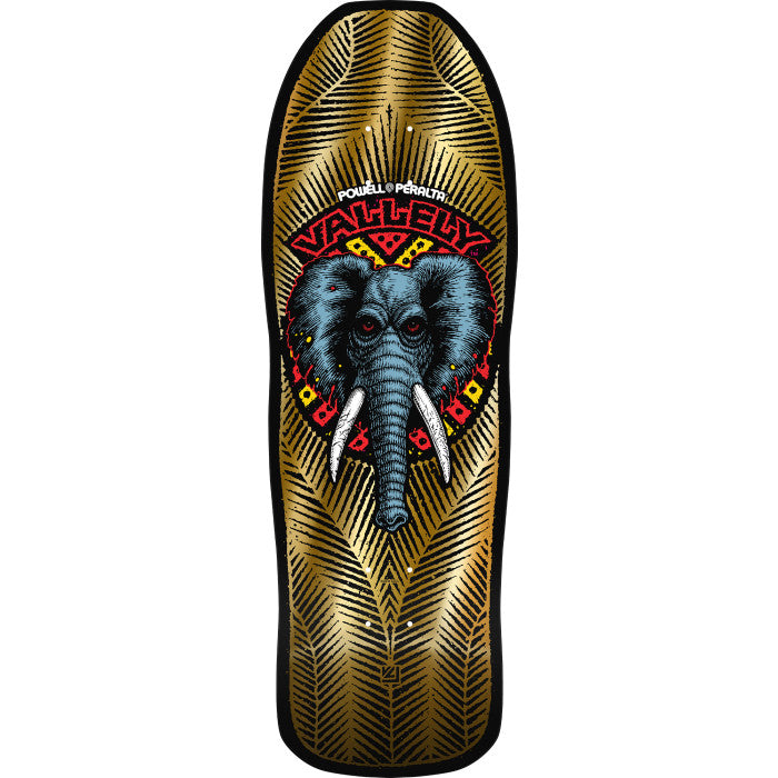 Powell Peralta - Mike Vallely Elephant Reissue Deck Gold Foil