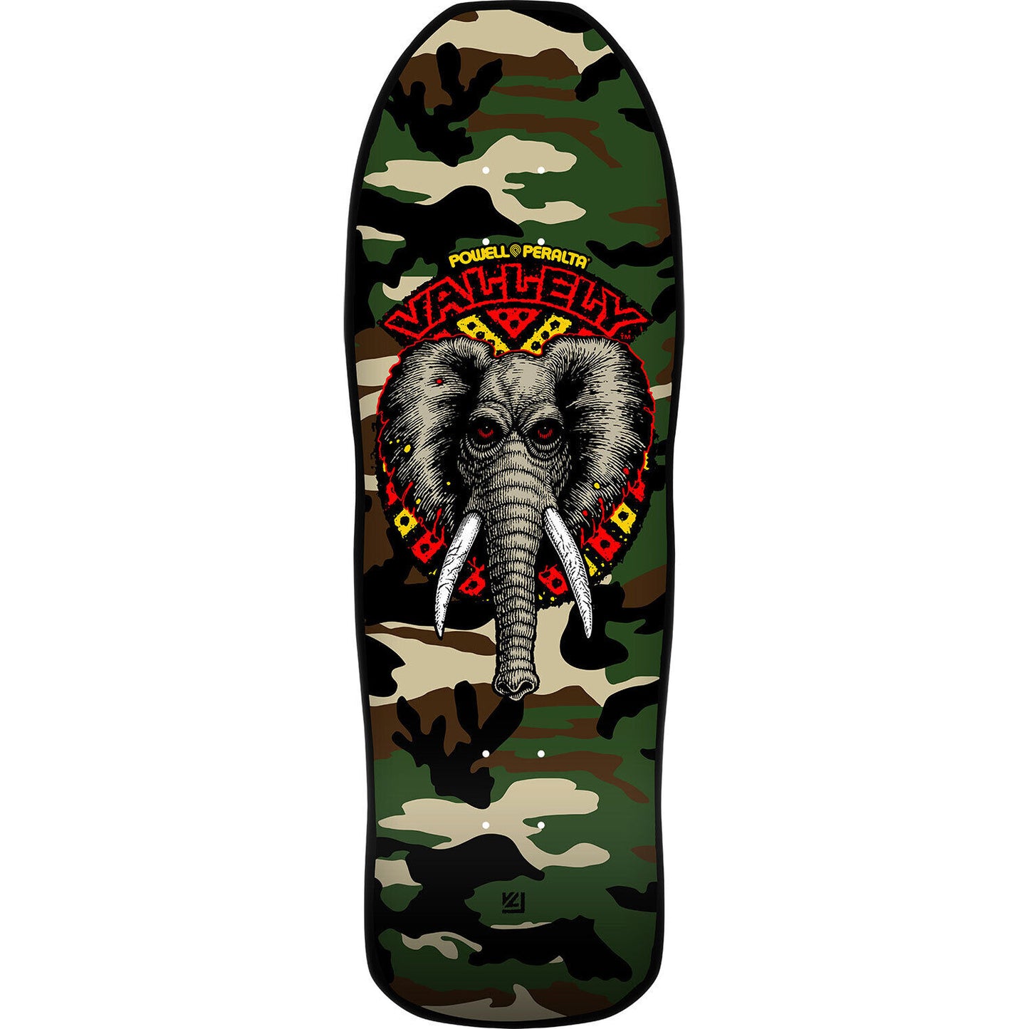 Powell Peralta - Vallely Elephant Skateboard Deck Camo