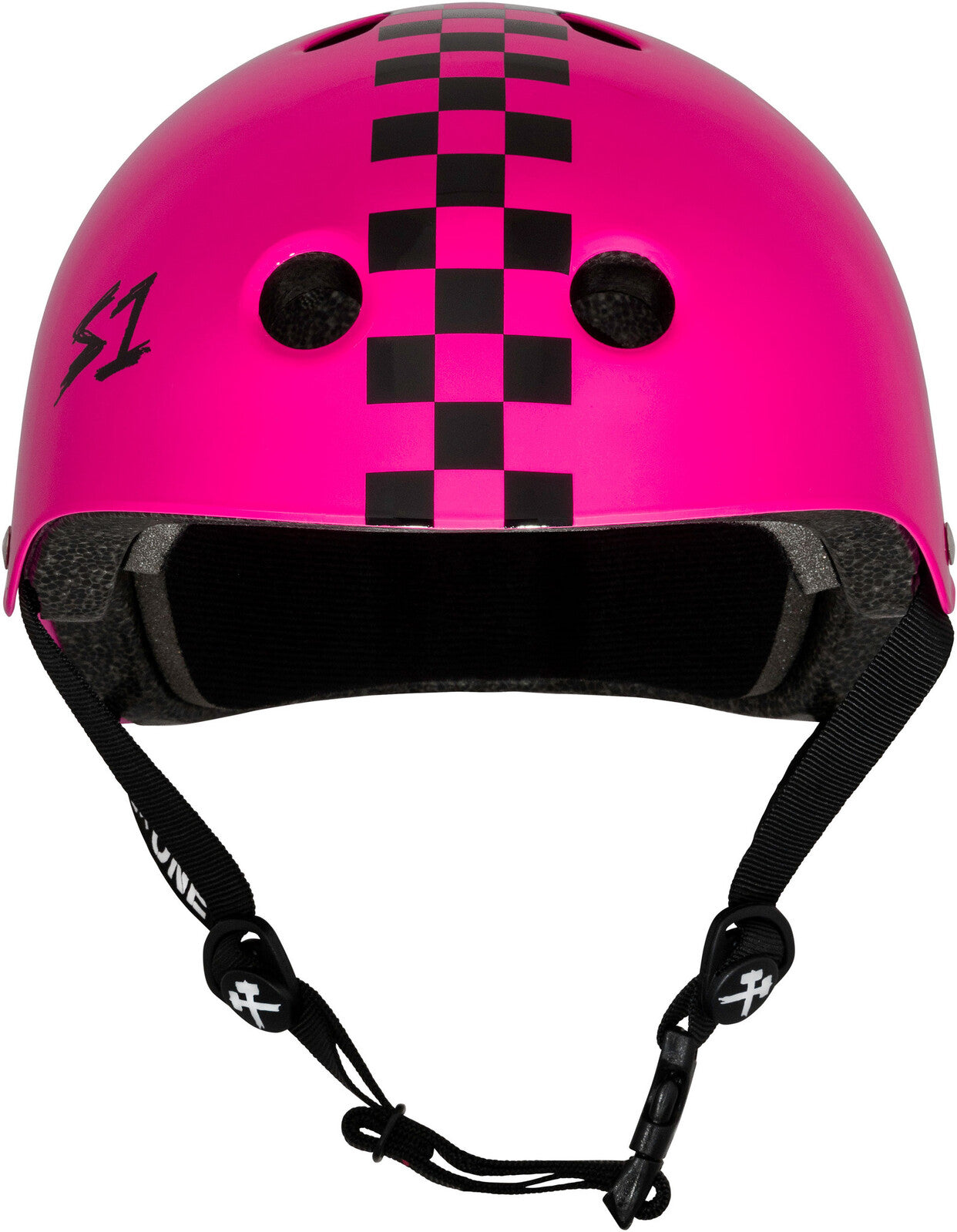 S-One - Lifer Helmet Pink Gloss/Black Checkers