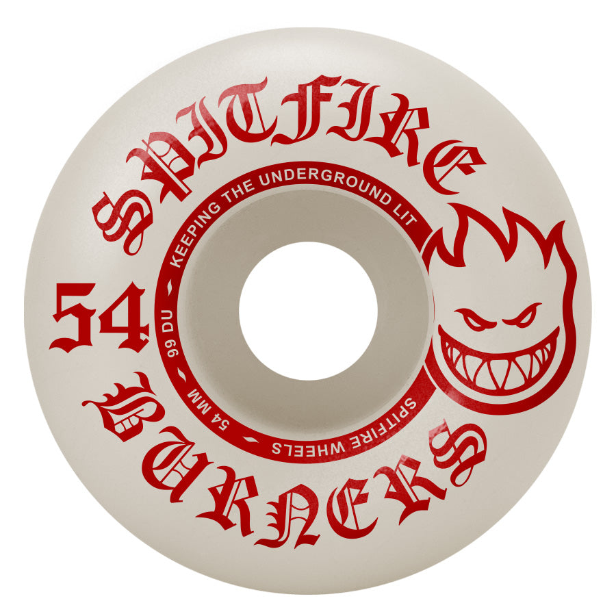 Spitfire - Burners Skateboard Wheels 54mm 99a