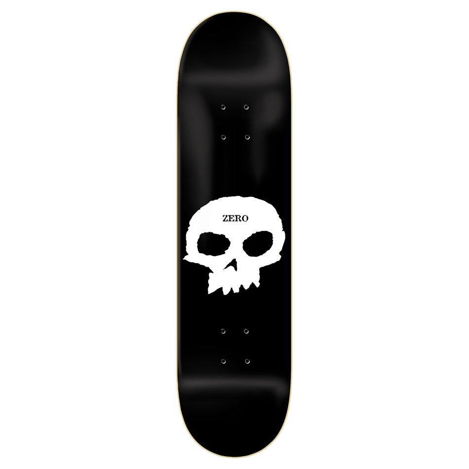 Zero - Single Skull Skateboard Deck 7.75''