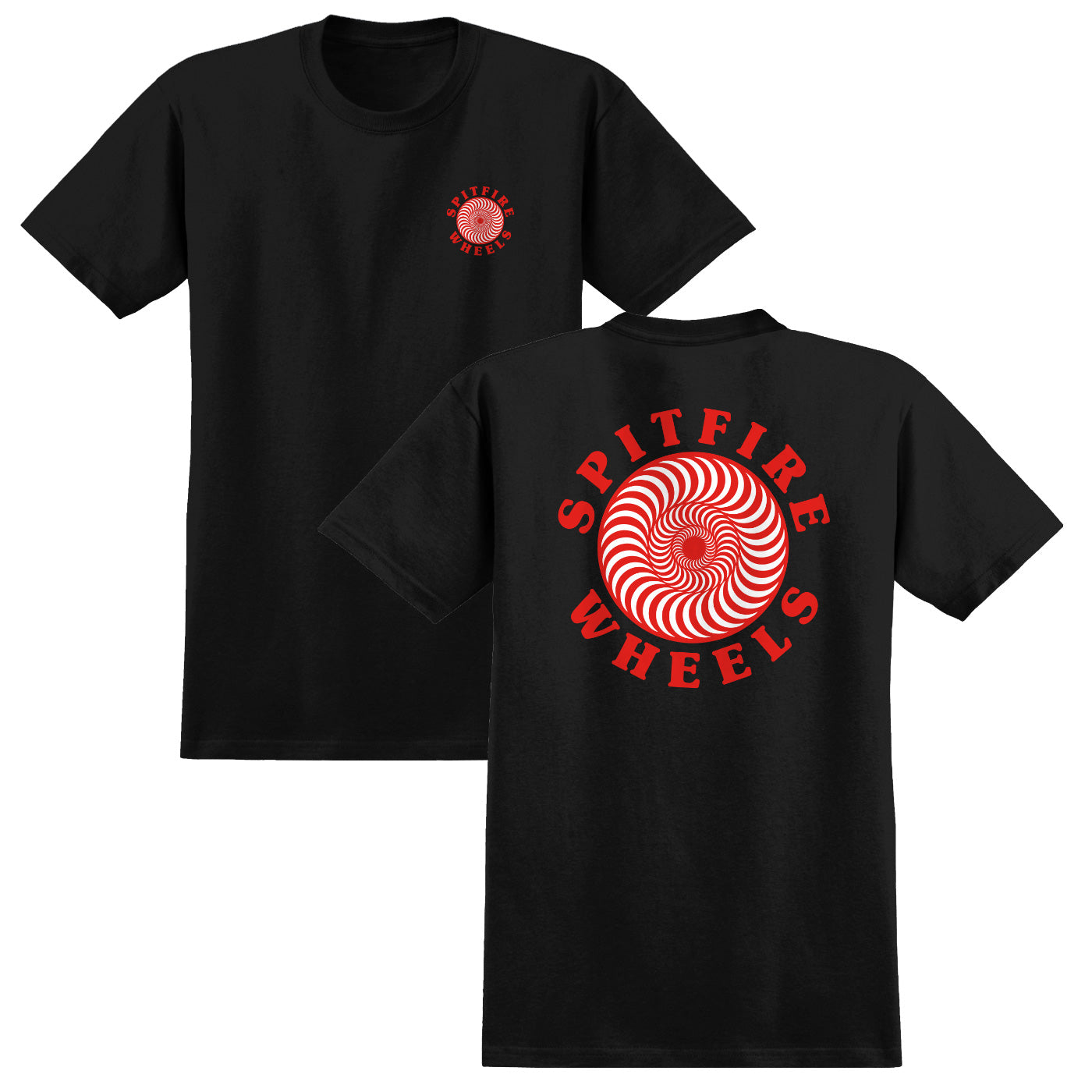 Spitfire - OG Classic Youth T-Shirt Black/Red