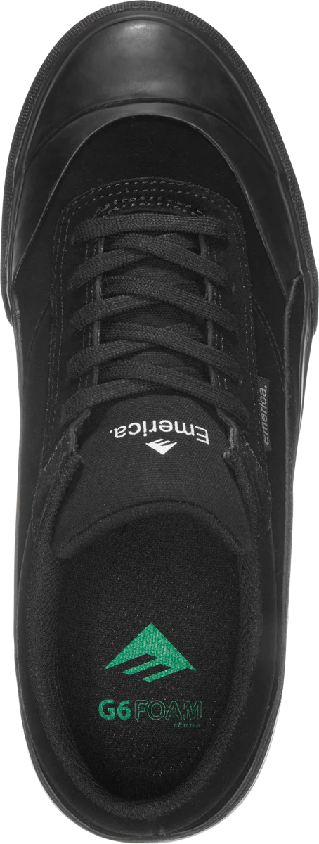 Emerica - Vulcano Skate Shoes Black/Black