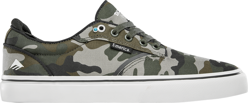 Camo shop skate shoes