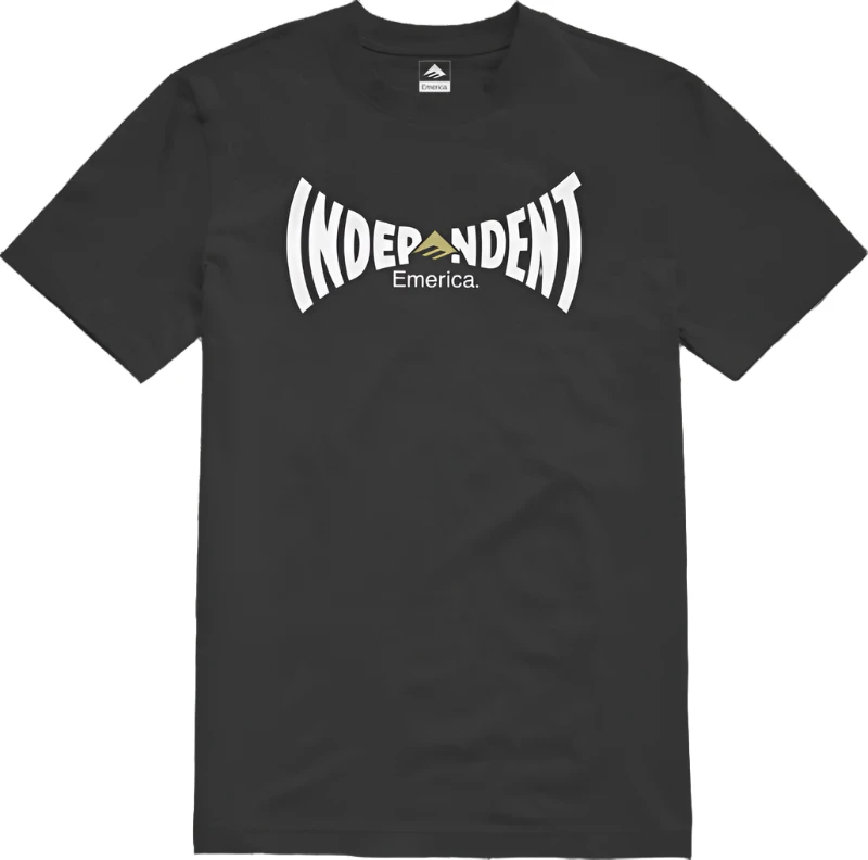 Emerica x Independent - Span T-Shirt Black