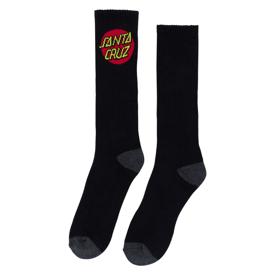 Santa Cruz - Cruz Socks 4 Pack Black