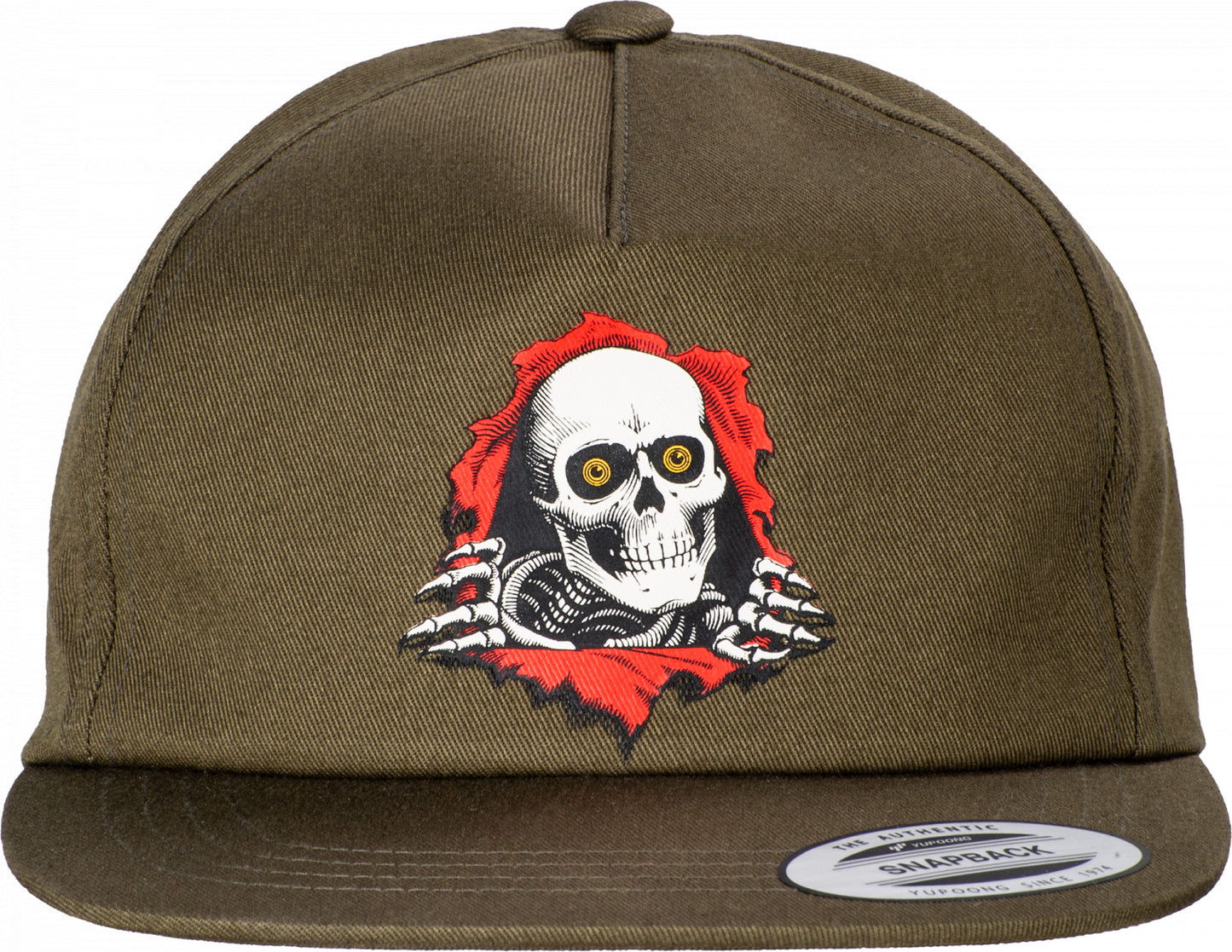 Powell Peralta - Ripper "2" Snap Back Cap Military Green