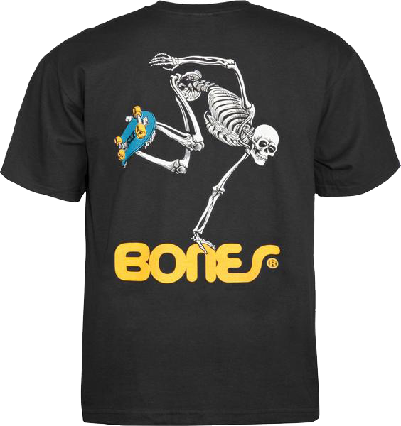 Powell Peralta - Skate Skeleton T-Shirt Black