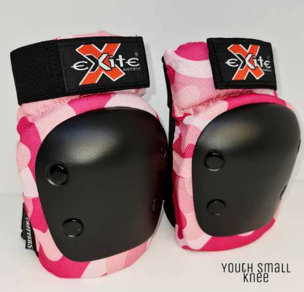 Exite - The Critters Premium- 3 pack youth pad set Pink Camo