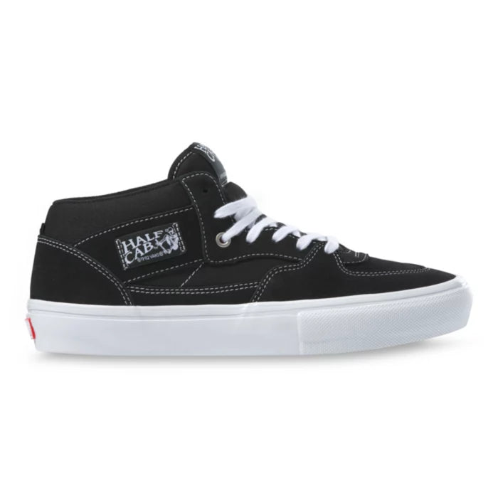 Vans Skate Half Cab Skate Shoes Black White Coast Skate