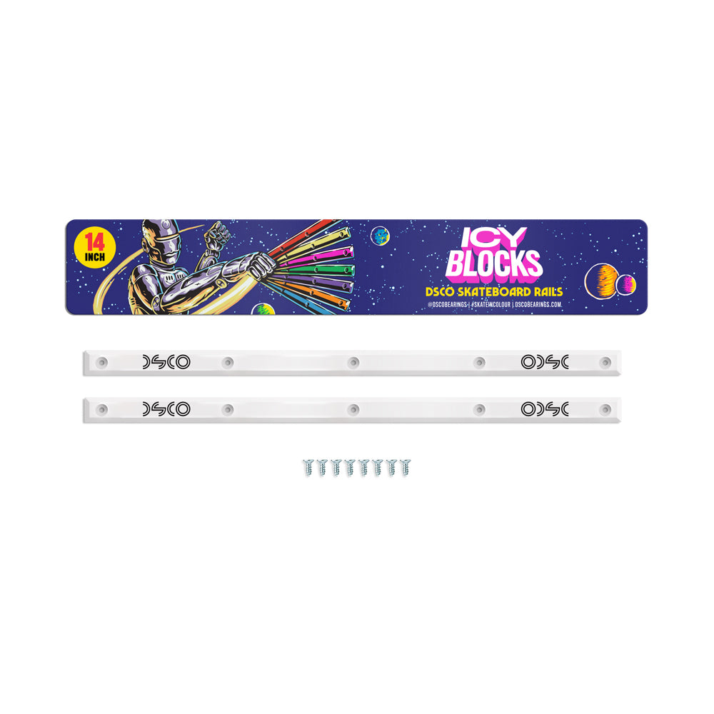 Dsco - Icy Blocks Milky Way Skateboard Rails