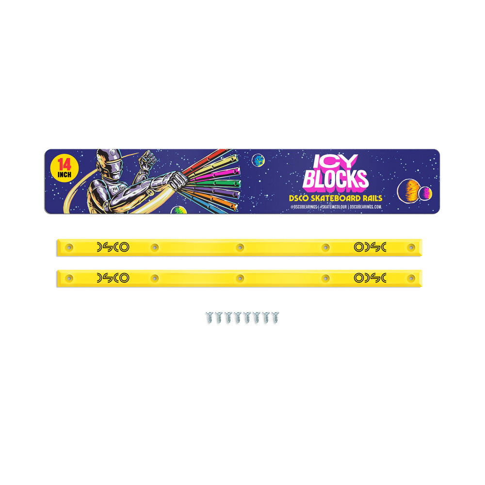Dsco - Icy Blocks Beaming Bananas Skateboard Rails