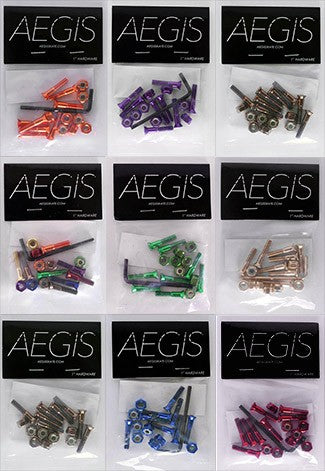 Aegis - Skateboard Hardware 1'' Anodised