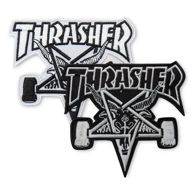 Thrasher Skate goat patch