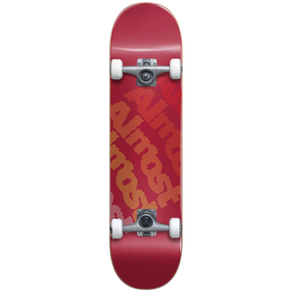 Almost - Light Bright Complete Skateboard Red 7.75''