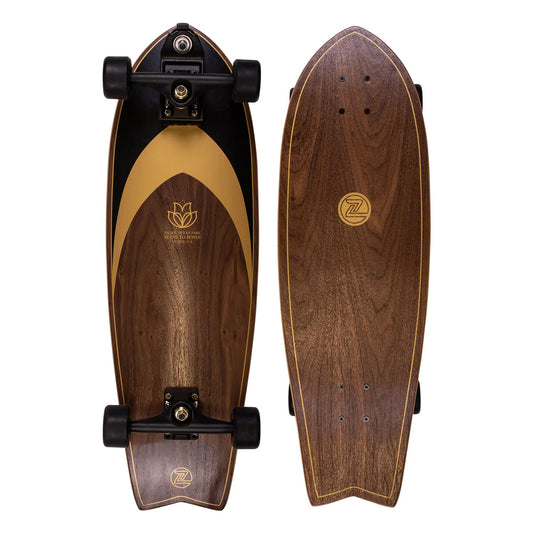 Z Flex - Ruins to Roses Surfskate Fish