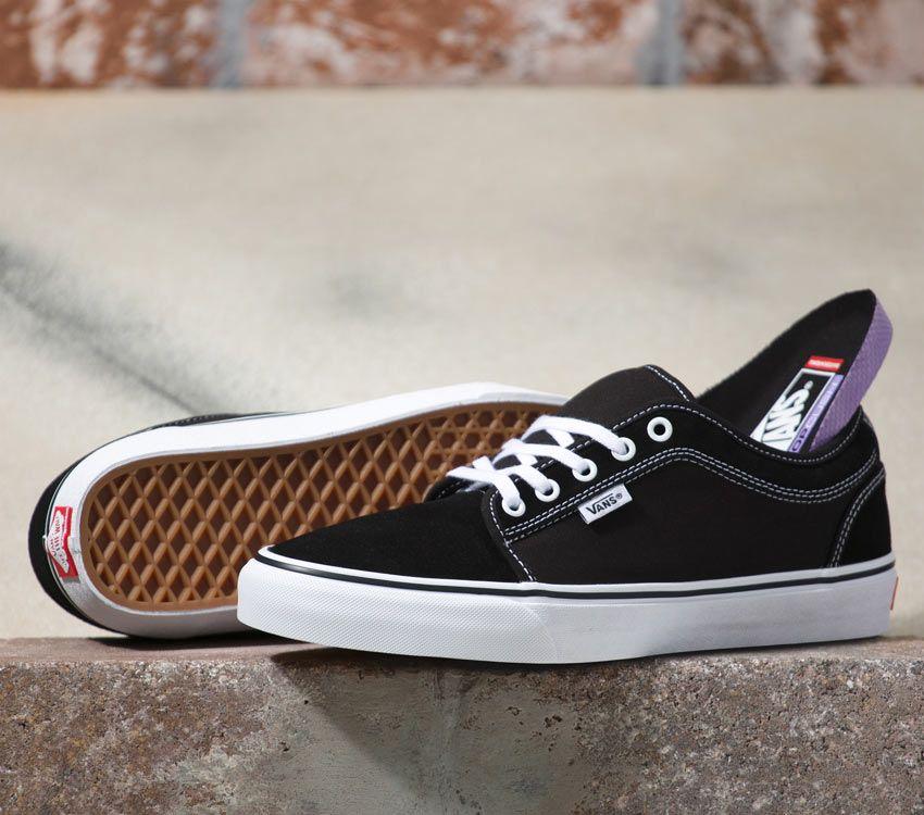 Vans Skate Chukka Low Skate Shoes Black White