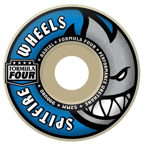 Spitfire - Formula Four Radials Skateboard Wheels 56mm 99a