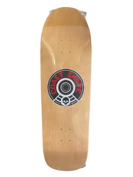 Coast Skate - Shaped Logo Deck 9.81''