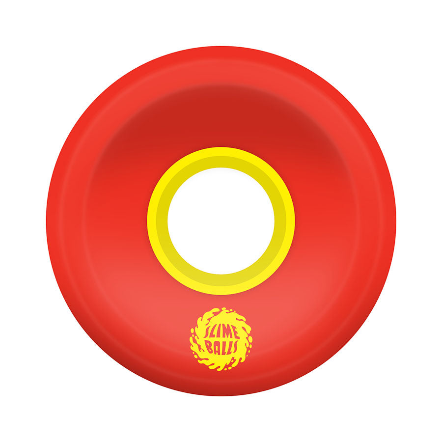 Santa Cruz - Slime Balls OG Slime Wheels 60mm 78a Red/Yellow