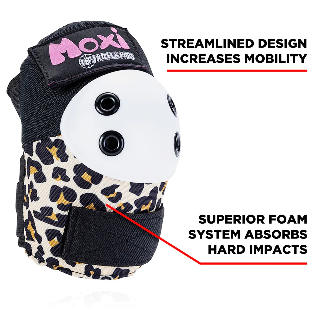 187 Killer Pads - Junior Pad Six Pack Moxi Leopard