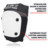 187 Killer Pads fly knee pads grey shape and design info