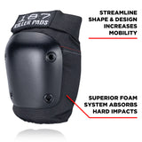 187 Killer Pads Fly Knee Pad shape and design info