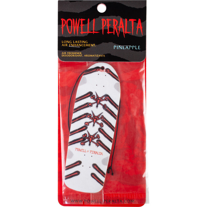 Powell Peralta - Rat Bones White Air Freshener - Pineapple Scent