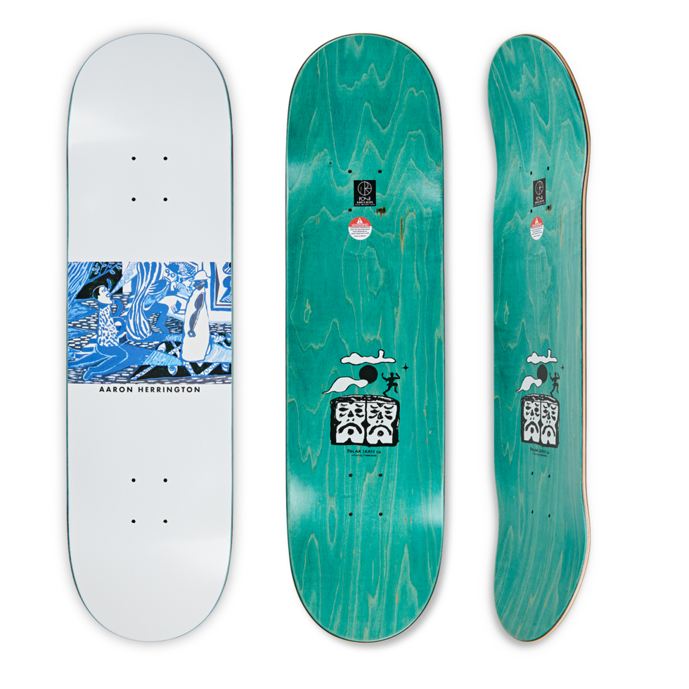 Polar - Aaron Herrington Serenade Deck 8.0'' White