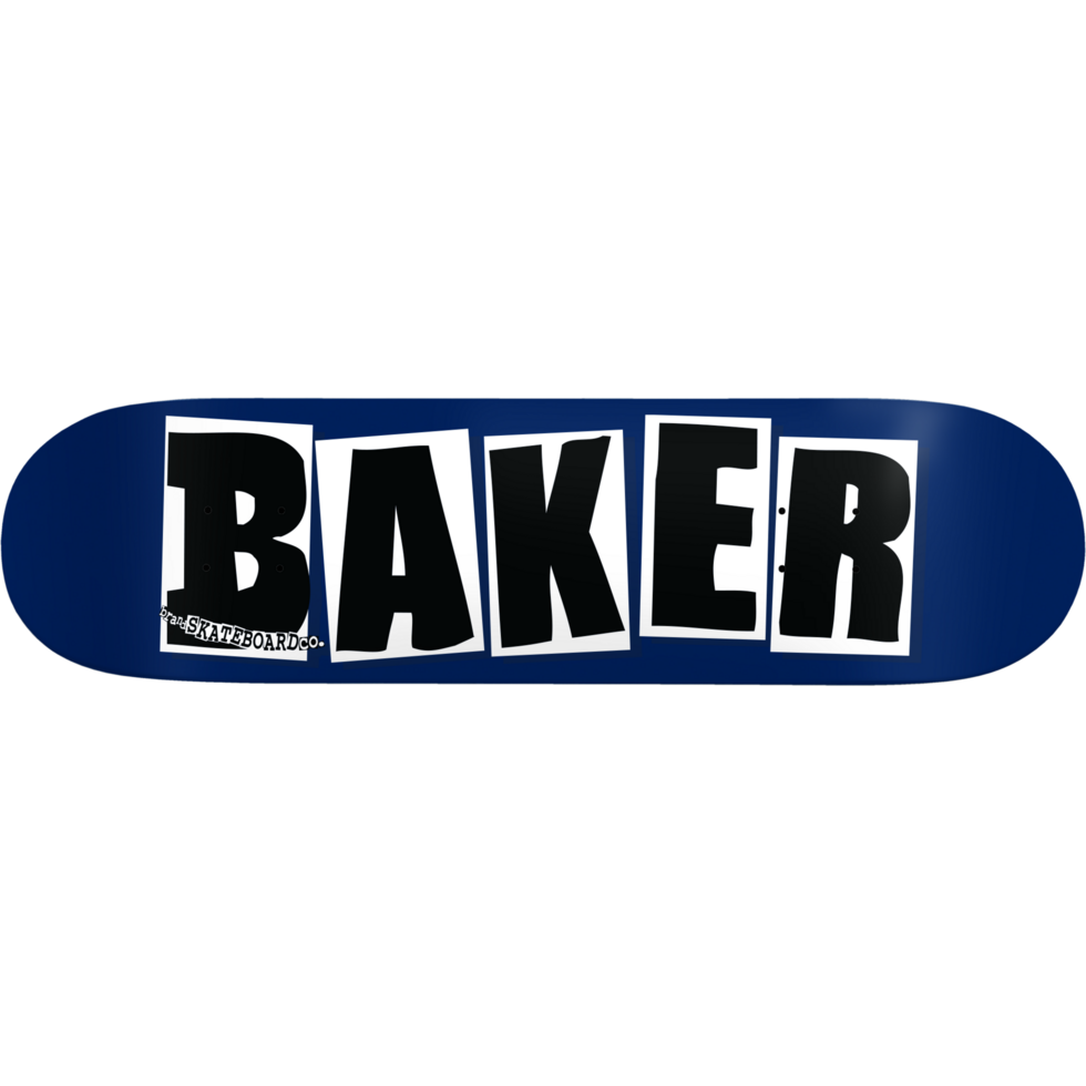 Baker - OG Logo Skateboard Deck Navy 8.5''