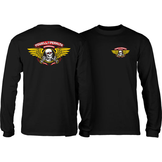 Powell Peralta - Winged Ripper Long Sleeve T-shirt Black